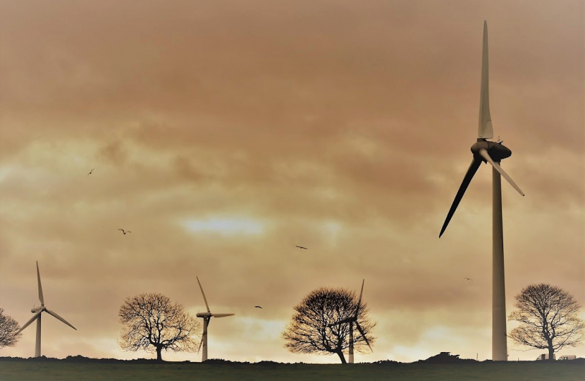 Energy price cap demonstrated via a Yorkshire wind farm