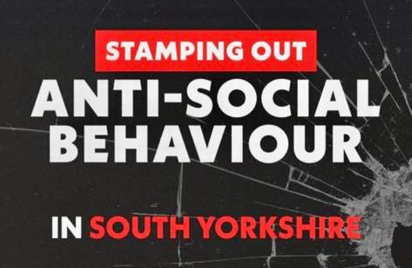 Anti-social behaviour in South Yorkshire - banner about hot spot policing