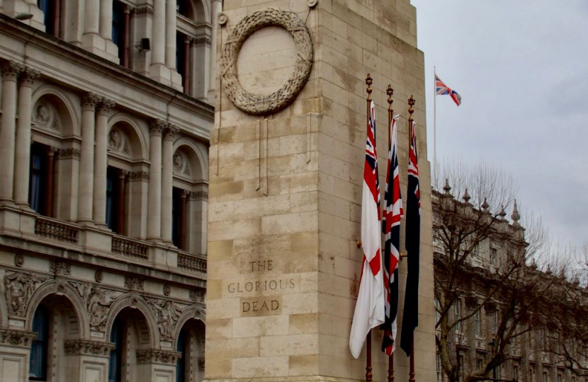 The Cenotaph in Whitehall - Armistice Day