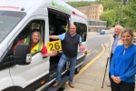 Miriam Cates MP at the No. 26 Bus Service launch