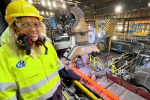 Miriam Cates MP in a visit to Liberty Speciality Steels