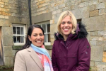 Priti Patel visits Penistone and Stocksbridge