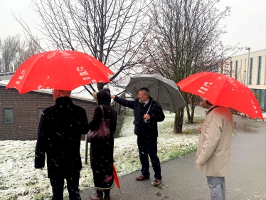 Tour of Barnsley College by Miriam Cate MP